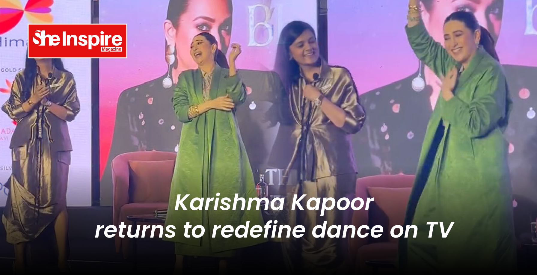 Karishma Kapoor returns to redefine dance on TV